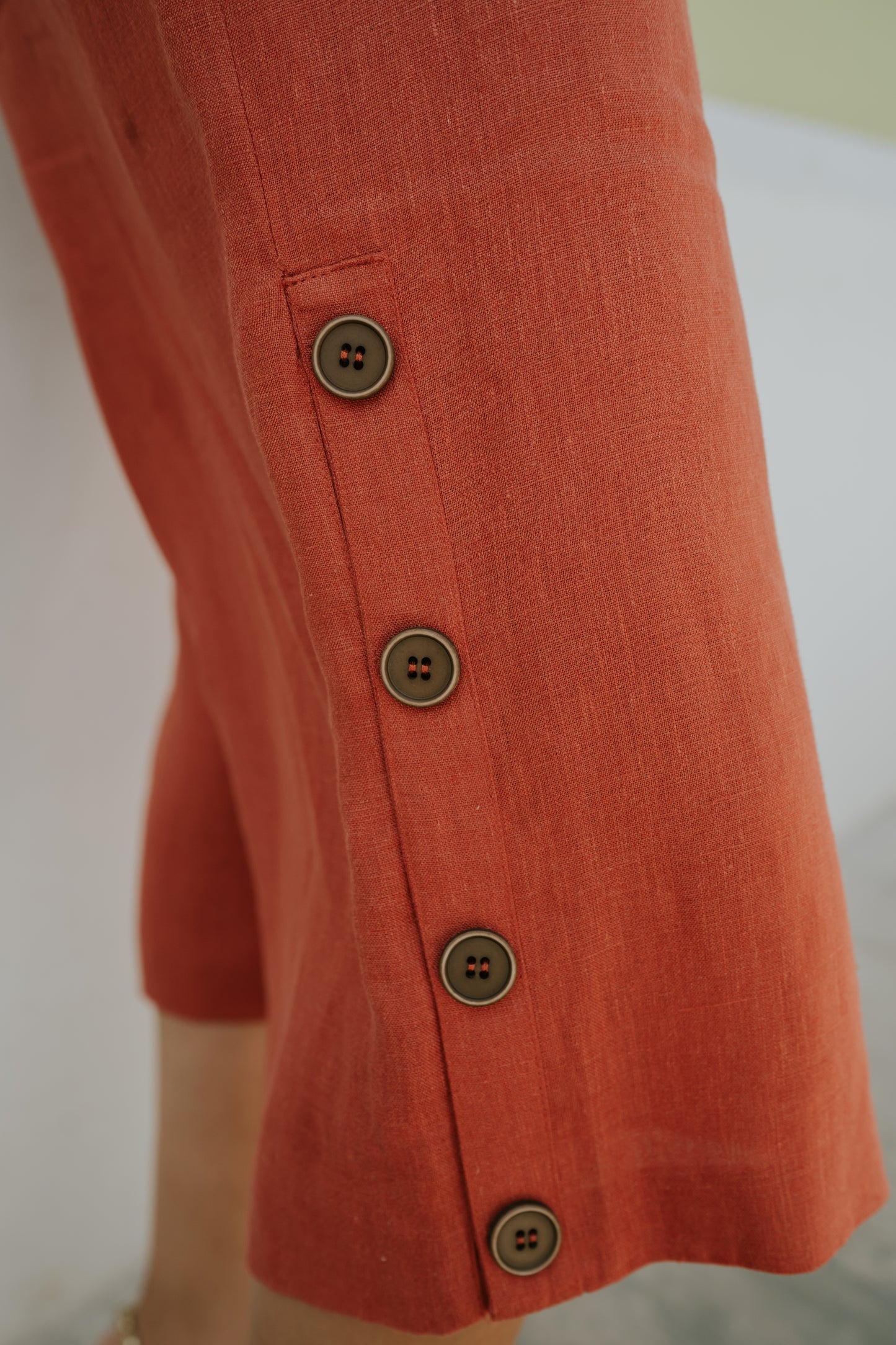 Jumpsuit Cornalina de Lino