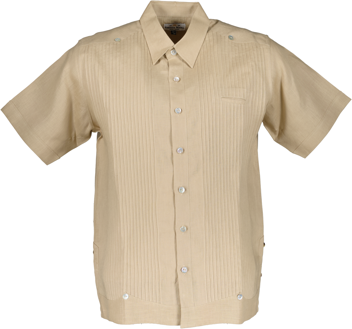 Guayabera Presidencial (manga corta) 100% lino