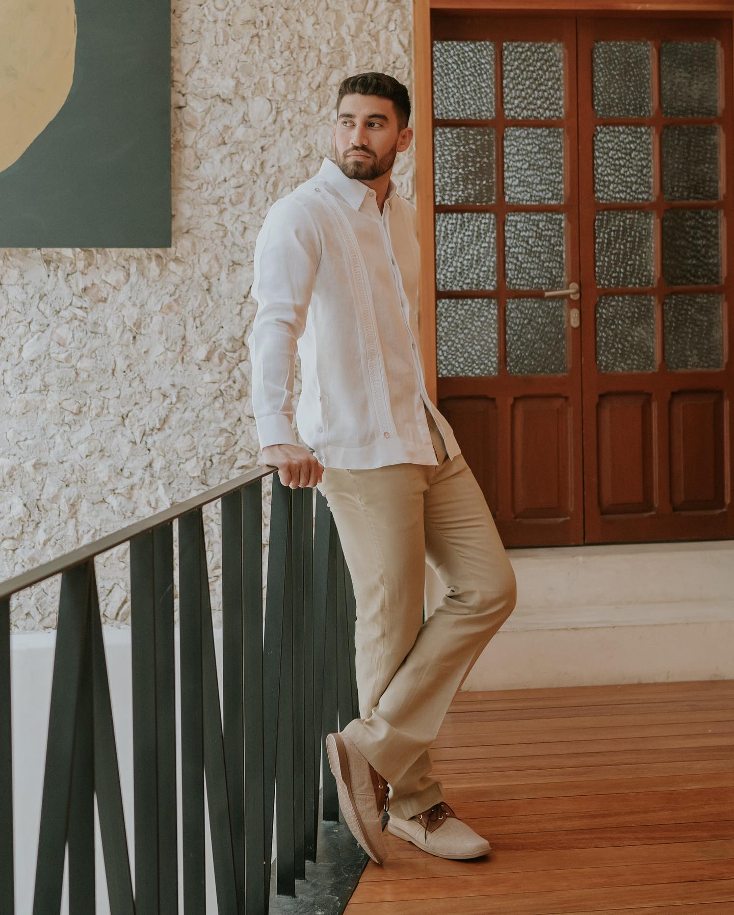 Guayabera Mariposa Temporada ML