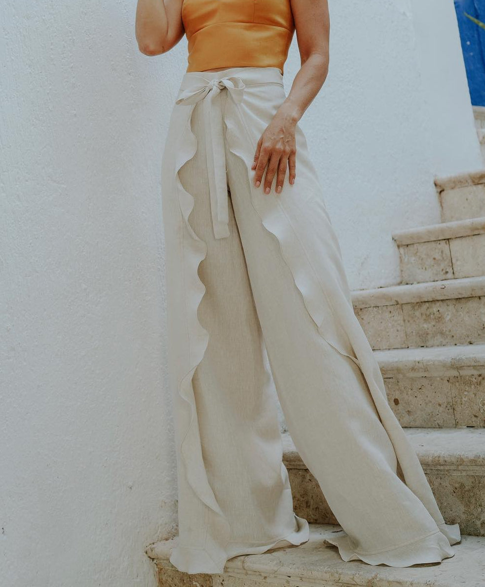Pantalón Dama Envolvente