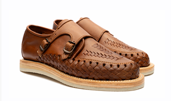 Zapato caballero Garza de piel