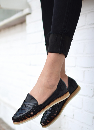 Zapato dama Esmeralda de piel