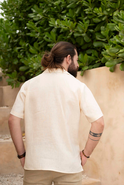 Camisa Sable de Lino
