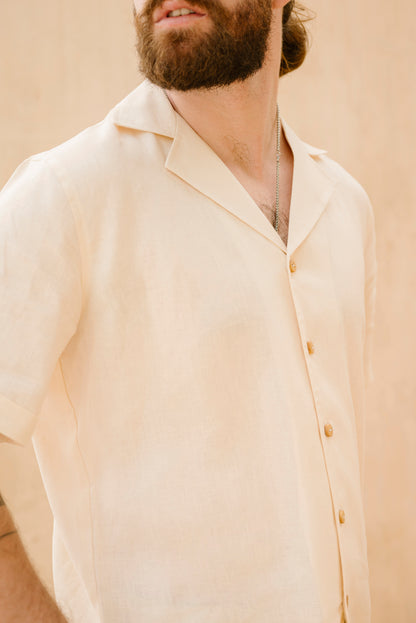 Camisa Sable de Lino