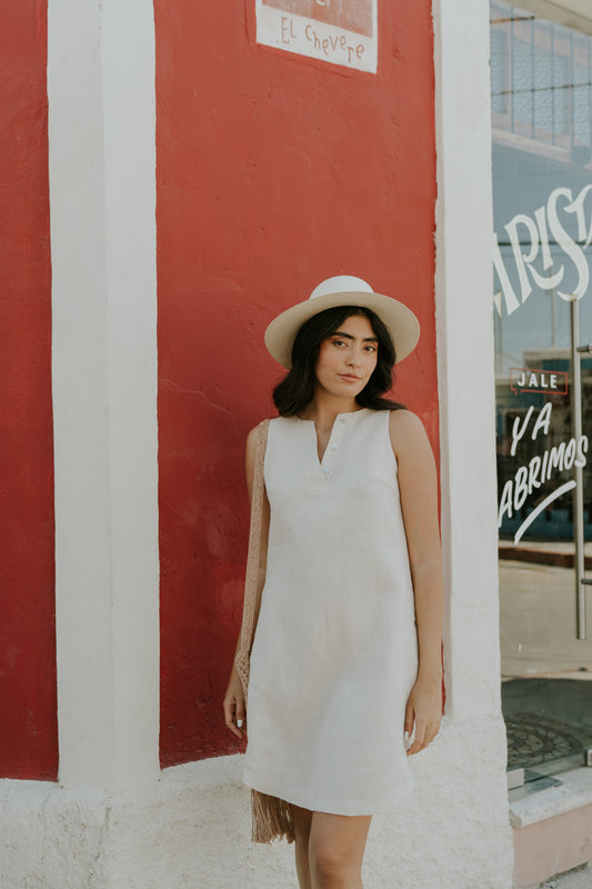 Vestido Simone de lino